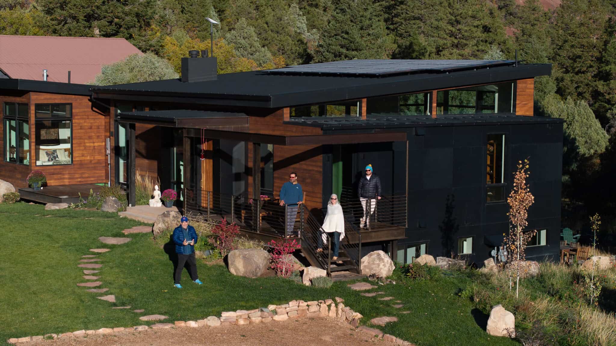 Matt flying a drone in Telluride, Colorado